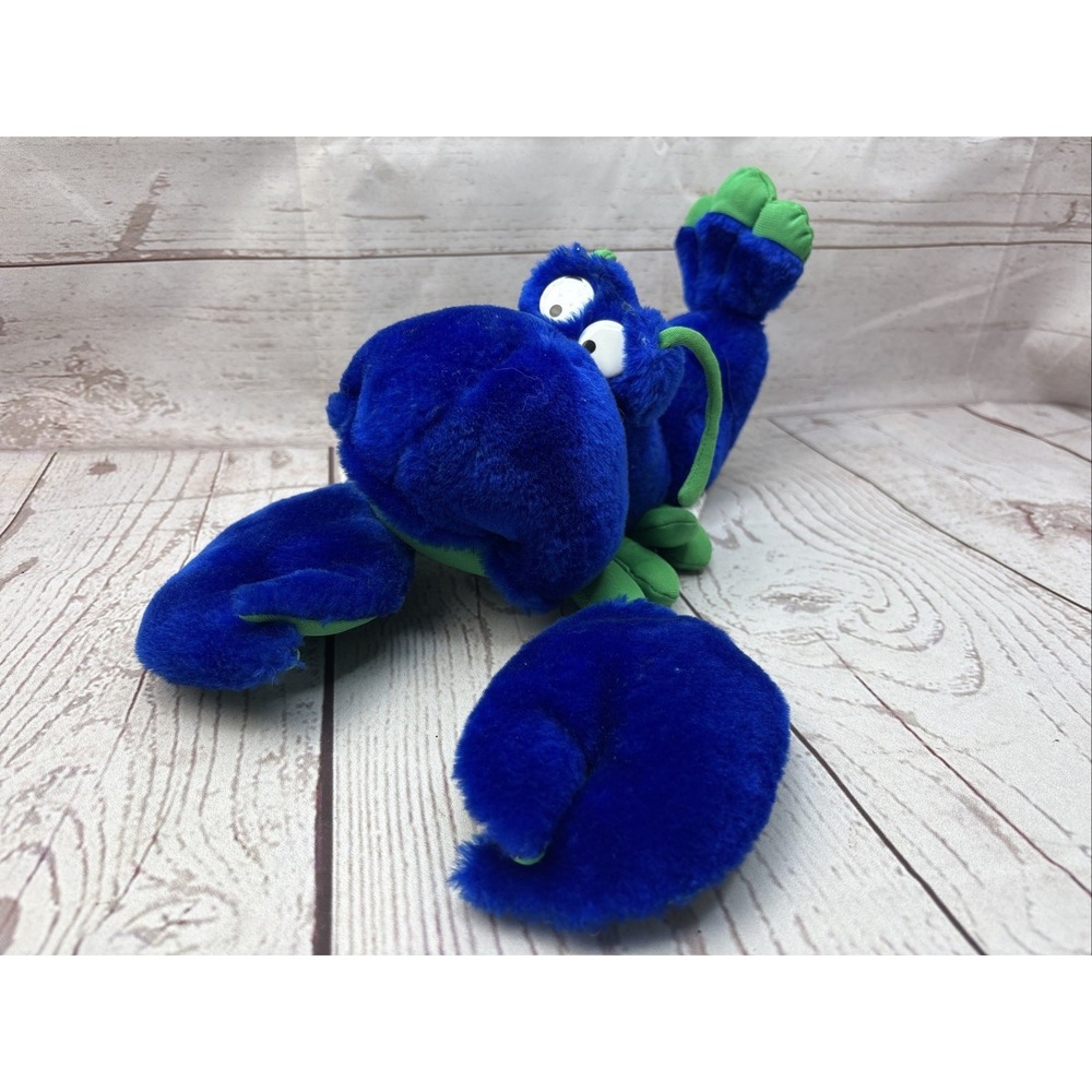 Vintage Lobster Plush Classic Toys Co Stuffed Animal Sea Life Core Blue Green
